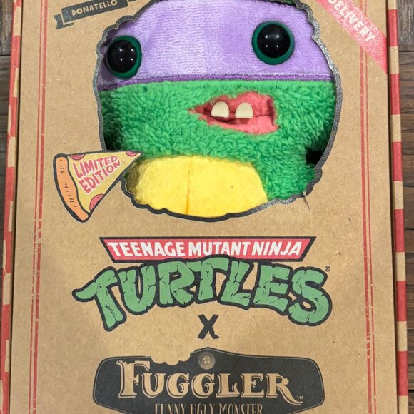 TMNT x Fuggler Donatello LMTD Edition Teenage Mutant Ninja Turtle Ugly Monster - Picture 1 of 5